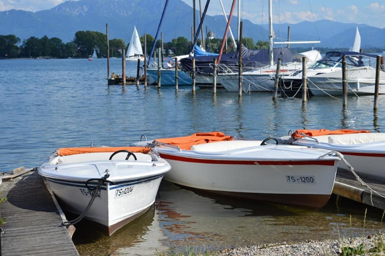Gaestehaus Gruenaeugl Am See Gstadt am Chiemsee Exteriör bild